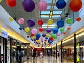 Lampara papel arroz 45cm